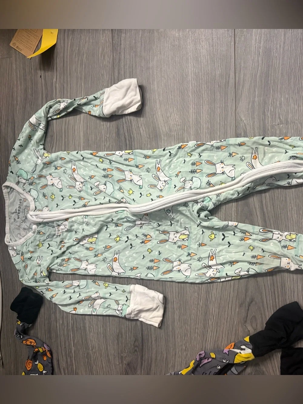 Little Sleepies one piece pajamas.